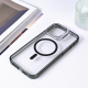 Torbica Magsafe transparent za iPhone 13 Pro Max 6.7 crna - 215919
