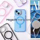 Torbica Magsafe transparent za iPhone 13 Pro Max 6.7 crna - 215919