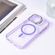 Torbica Magsafe transparent za iPhone 15 Pro Max 6.7 ljubicasta - 215961-1