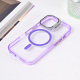 Torbica Magsafe transparent za iPhone 16 6.1 ljubicasta - 216541