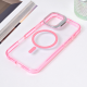 Torbica Magsafe transparent za iPhone 16 Plus 6.7 pink - 216545