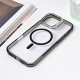 Torbica Magsafe transparent za iPhone 16 Pro Max 6.9 crna - 216552