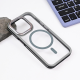 Torbica Magsafe Trendy za iPhone 15 Pro 6.1 siva - 217442