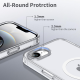 Maska za iPhone 16e 6.1 transparent (IC) Magsafe - 221239