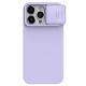 Torbica Nillkin CamShield Silky za iPhone 15 Pro 6.1 ljubicasta - 210580