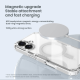 Maska za iPhone 17 63 Nillkin Nature Pro Magnetic transparent - 223889