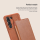 Torbica Nillkin Qin Pro Leather za Samsung S916B Galaxy S23 Plus crvena - 205951