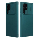 Maska za Samsung Galaxy S23 Ultra Nillkin Qin Pro (plain leather) zelena - 205947