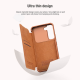Torbica Nillkin Qin Pro za Samsung S906B Galaxy S22 Plus 5G braon - 99615