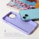Maska za Samsung Galaxy A24 4G Pillow Soft ljubičasta - 211565