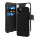 Maska za iPhone 14/13 6.1 Puro novcanik 2u1 crna - 208334