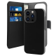 Maska za iPhone 14 Pro Max 6.7 Puro novcanik 2u1 crna - 205873
