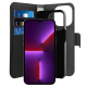 Maska za iPhone 14 Pro Max 6.7 Puro novcanik 2u1 crna - 205873