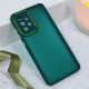 Maska za Samsung Galaxy A52 4G/A52 5G/A52s 5G Shining Camera tamno zelena - 206034