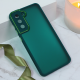 Maska za Samsung Galaxy S21 FE Shining Camera tamno zelena - 206044