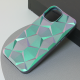 Torbica Shiny Diamond za iPhone 14 6.1 zelena - 209041
