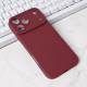 Maska za iPhone 17 Pro Max 69 Silikon Pro Camera bordo - 224048-1