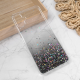 Maska za Samsung Galaxy A06 5G Silikonska Glitter crna - 219716