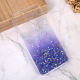 Maska za Samsung Galaxy A25 5G Silikonska Glitter ljubičasta - 214162