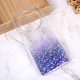 Torbica Silikonska Glitter za Xiaomi Redmi A3 ljubicasta - 214171