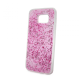 Torbica silikonska Leaves za Samsung G935/S7 Edge pink - 011388