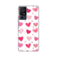 Maska za A1 Alpha Eco Silikonska Print Skin Pink Hearts - 8020089