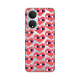 Torbica Silikonska Print Skin za Honor X7 Eye Heart Pattern - 8018932