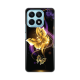 Maska za Honor X8a Golden butterfly Silikonska Print Skin - 8019614
