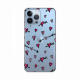 Torbica Silikonska Print Skin za iPhone 13 Pro Max 6.7 Hearts Pattern - 8018963