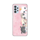 Torbica Silikonska Print Skin za Samsung A135F Galaxy A13 4G Pink cats - 8018555