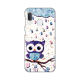 Torbica Silikonska Print Skin za Samsung A202F Galaxy A20e Owl - 8019359