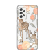 Torbica Silikonska Print Skin za Samsung A525F/A526B/A528B Galaxy A52 4G/A52 5G/A52s 5G Flower Deer - 8019778