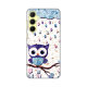 Maska za Samsung Galaxy A55 5G Owl Silikonska Print Skin - 8020127