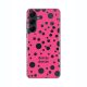 Maska za Samsung Galaxy A55 Dottie Dottie Silikonska Print Skin Pink - 8020234