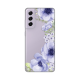 Torbica Silikonska Print Skin za Samsung G990 Galaxy S21 FE Blue Roses - 8019151
