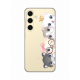 Torbica Silikonska Print Skin za Samsung S921B Galaxy S24 Cats - 8019988