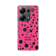 Maska za Xiaomi Redmi Note 13 Pro 4G Dottie Dottie Silikonska Print Skin Pink - 8020244