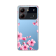 Torbica Silikonska Print Skin za ZTE Blade A54 Rose Flowers - 8020478