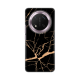 Maska za Honor Magic 7 Lite All Black Silikonska Print - 8020588