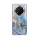 Maska za Honor Magic 7 Lite Blue Gold Marble Silikonska Print - 8020587