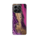Torbica Silikonska Print za Honor X6b Purple Gold Marble - 8020410