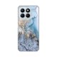 Maska za Honor X8b Blue Gold Marble Silikonska Print - 8020045