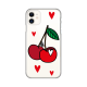 Torbica Silikonska Print za iPhone 11 6.1 Cherry - 8019015