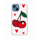 Torbica Silikonska Print za iPhone 13 6.1 Cherry - 8018810