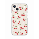 Maska za iPhone 13 6.1 Cherry and Flowers Silikonska Print - 8020809