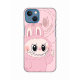 Maska za iPhone 13 6.1 La Bubu Silikonska Print Pink - 8020837