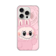 Maska za iPhone 15 Pro 6.1 La Bubu Silikonska Print Pink - 8020909