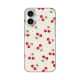 Maska za iPhone 16 6.1 Cherry and Flowers Silikonska Print - 8020680