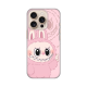 Maska za iPhone 16 Pro 6.3 La Bubu Silikonska Print Pink - 8020841
