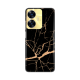 Maska za Realme C55 All Black Silikonska Print - 8019649